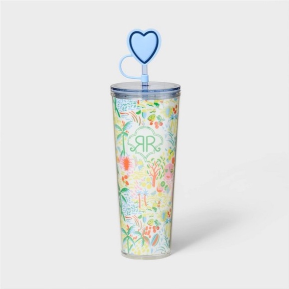 Other - NWT Roller Rabbit x Target 24oz Vacation Tritan Hydration Tumbler
White/Blue